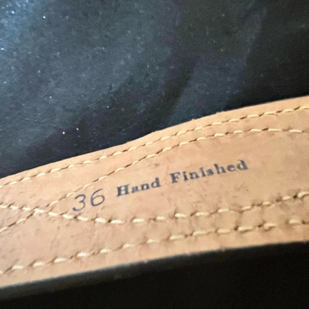 Rex Bell’s Las Vegas Tan Leather Belt for Men